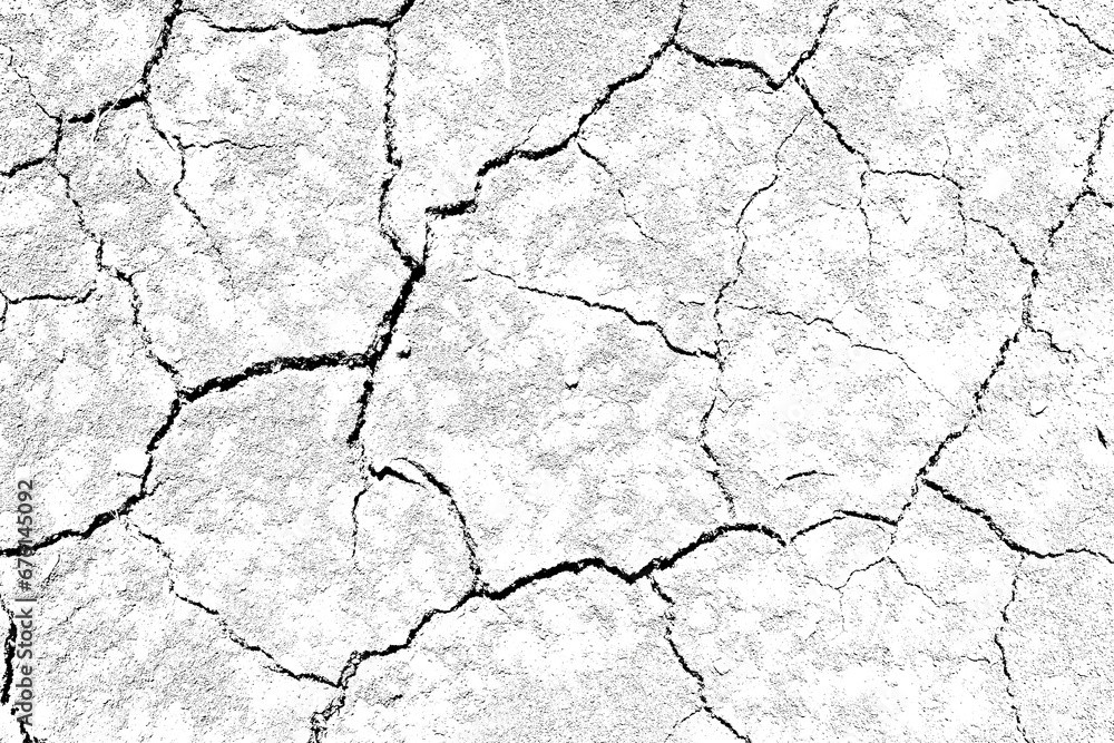 Texture soil dry crack background pattern of drought lack of water of nature white black old broken. Texture soil dry crack background pattern of drought lack of water of nature white black old broken.
