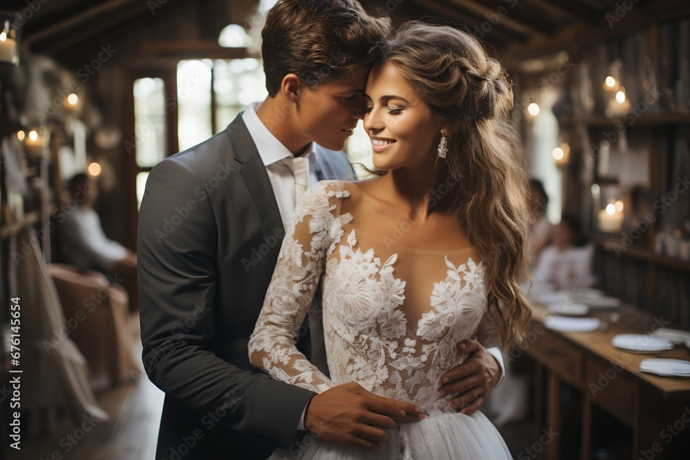 Happy newlyweds Happy newlyweds