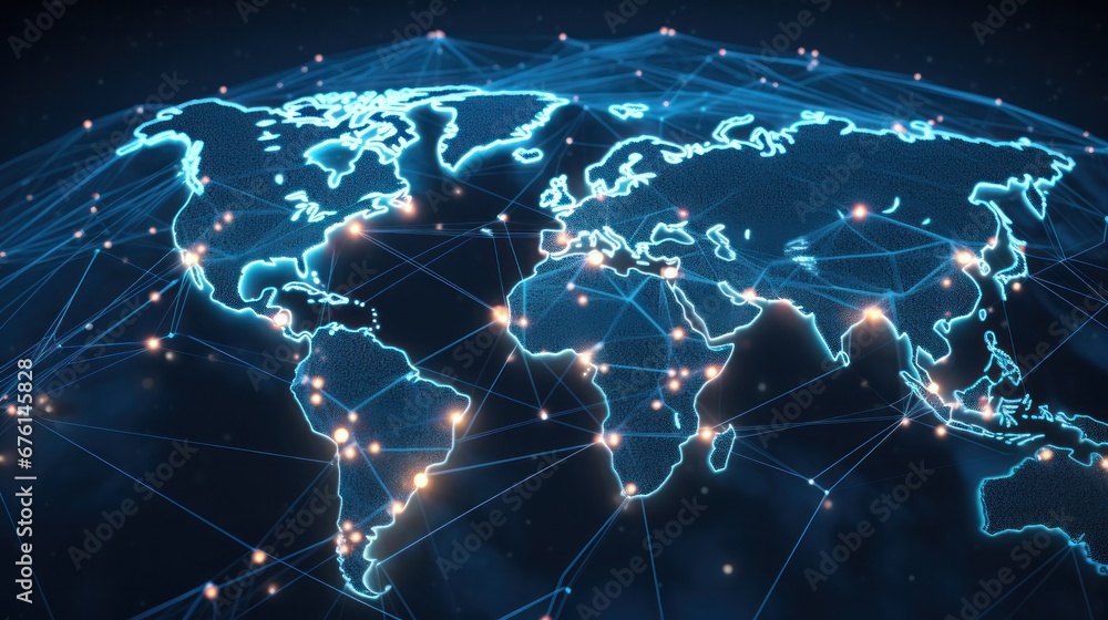 Logistics international delivery concept, World map with logistic network distribution on background.background for Concept of fast or instant shipping, Online goods orders worldwide Logistics international delivery concept, World map with logistic network distribution on background.background for Concept of fast or instant shipping, Online goods orders worldwide
