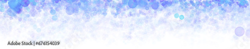 Backgroundless light. Bokeh lights with transparent background. Blue circular lights. Bokeh lights PNG.