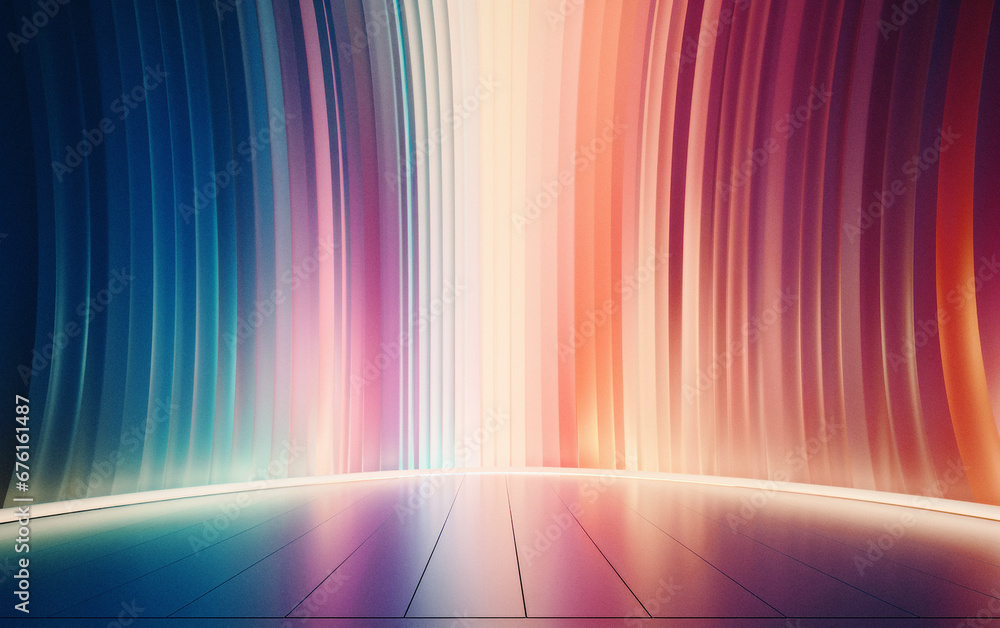Obraz premium abstract gradient grainy stage background