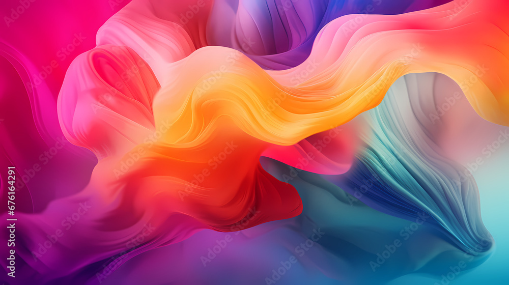 Abstract art poster web page PPT background