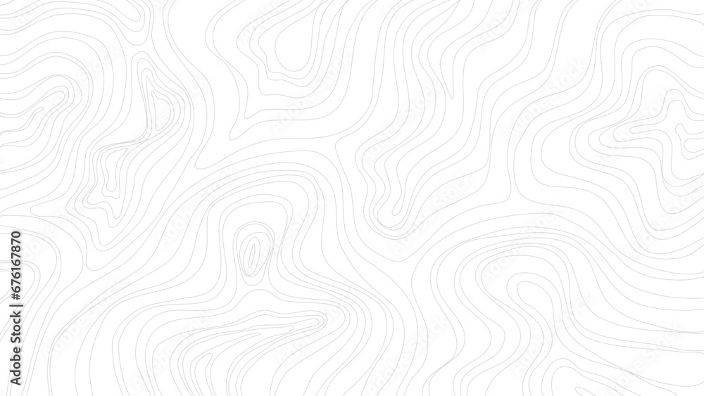 topographic contour background. abstract wavy background. contour background. modern Topographic map wallpaper. topographic background. - obrazy, fototapety, plakaty 