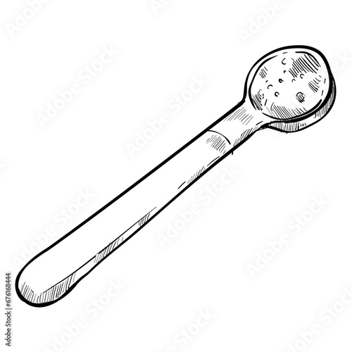 a spoonful of salt handdrawn illustration