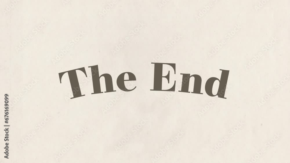 「The End」文字アニメーション動画|レトロなデザイン2|ヴィンテージなフィルム風で流れ星と一緒に終わりの合図が出現 4K UHD 「The End」文字アニメーション動画|レトロなデザイン2|ヴィンテージなフィルム風で流れ星と一緒に終わりの合図が出現 4K UHD