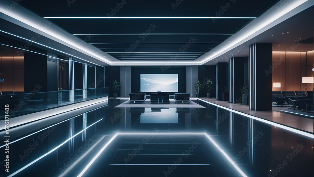 Modern Elevator modern interior of modern office, Modern elevator design, Advanced ...