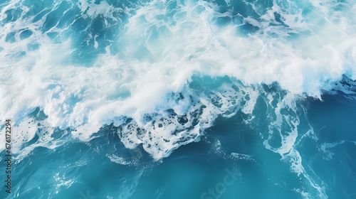 Seascape, waves, ocean poster web page PPT background