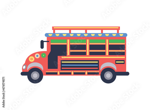 colombia chiva bus