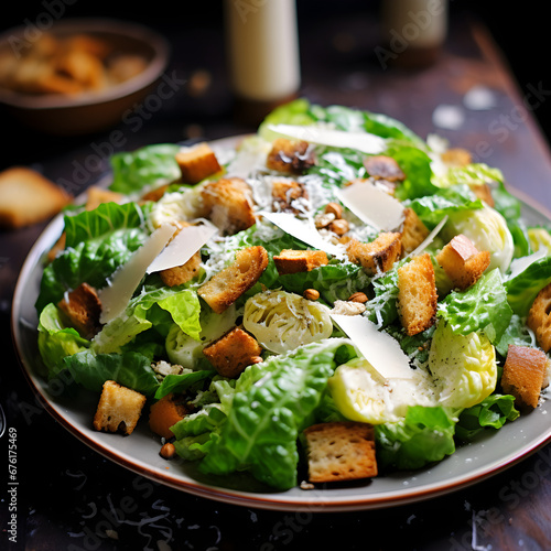 Caesar Salad. Generative ai. 