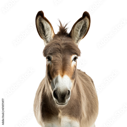 Donkey,front side angle isolated on transparent background,transparency  © SaraY Studio 