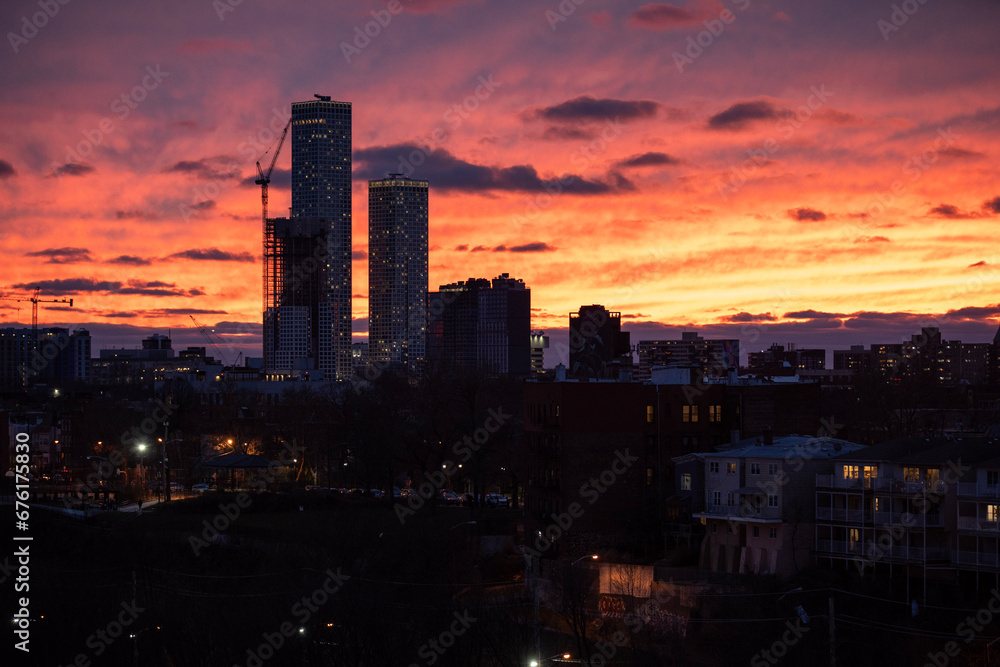 Jersey City Sunset Jersey City Sunset