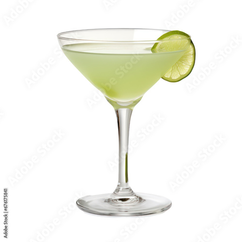 gimlet cocktail isolated on transparent background,transparency 