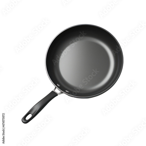 Pan,fry pan isolated on transparent background,transparency 