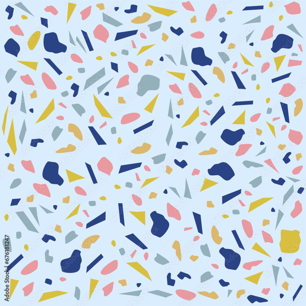 Terrazzo pattern background. The texture of the stone floor. Vector illustration Terrazzo pattern background. The texture of the stone floor. Vector illustration