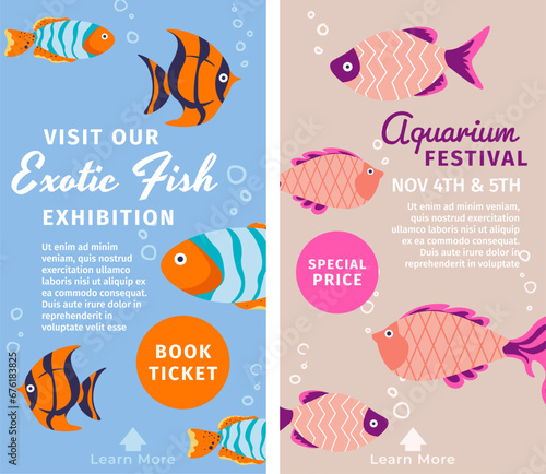 Visit exhibition of exotic fish, book tickets