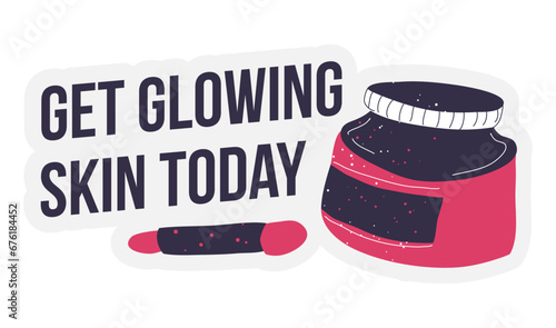 Get glowing skin today with organic cream product