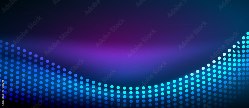 A sleek and stylish design featuring a blue smooth neon wave glowing against a dark background, perfect for adding a modern and edgy touch to any project A sleek and stylish design featuring a blue smooth neon wave glowing against a dark background, perfect for adding a modern and edgy touch to any project