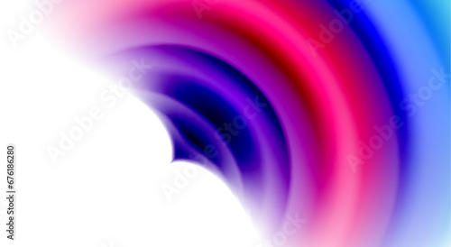 Color mixing liquid rainbow shape background