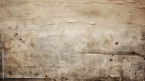 Old vintage grunge newspaper paper texture background texture marble. generative AI.