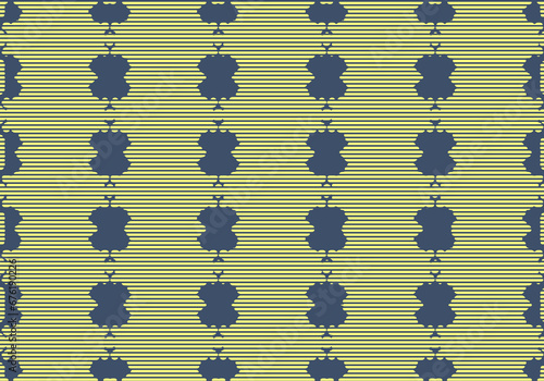 blue and yellow pattern