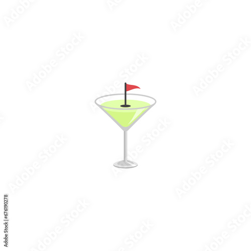 Margarita Golf Vector
