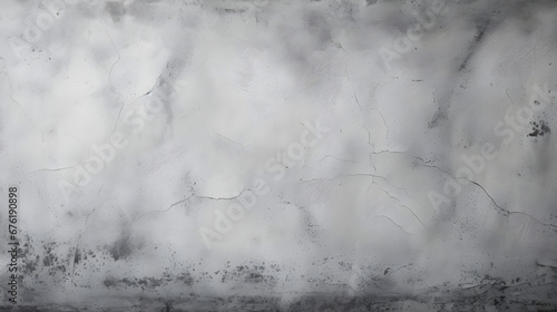 Old wall texture cement dirty gray with black background abstract grey and silver color design are light with white background. generative AI.