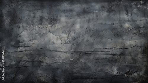 Old wall texture smeared engine oil cement dark black gray background marbe texture. generative AI.
