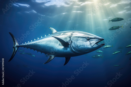 Bluefin tuna underwater © Veniamin Kraskov