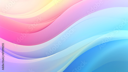 Colorful soft rainbow gradient abstract poster web page PPT background