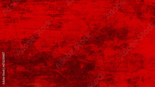 Red grunge watercolor cement wall