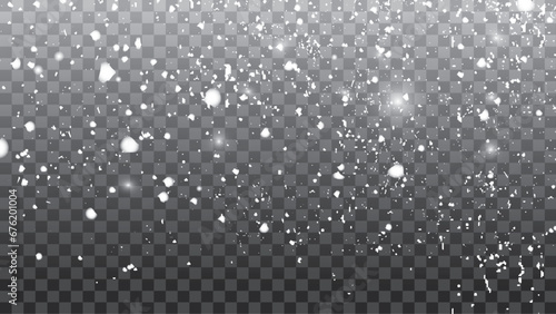 abstract texture with snow falling