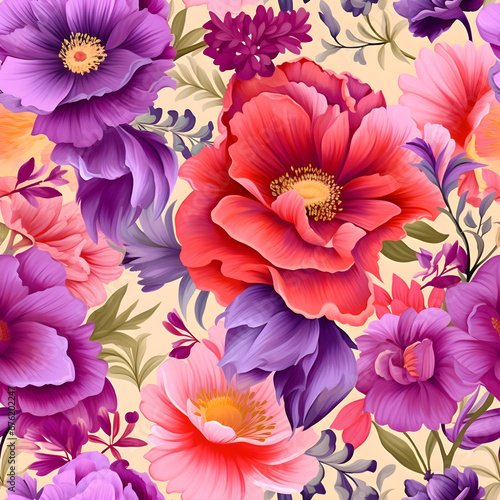 background with flowers