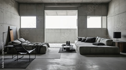 Cement concrete texture building space