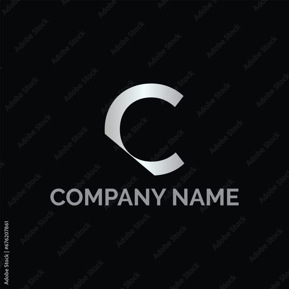 Initial C logo design vector Template. Abstract Letter C vector illustration logo design. Initial C logo design vector Template. Abstract Letter C vector illustration logo design.