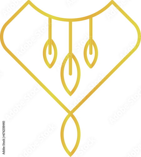 Luxurious Jewellery Logo with Neck Piece