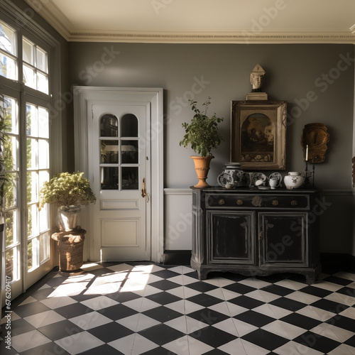 Wallpaper Mural modern living room Torontodigital.ca