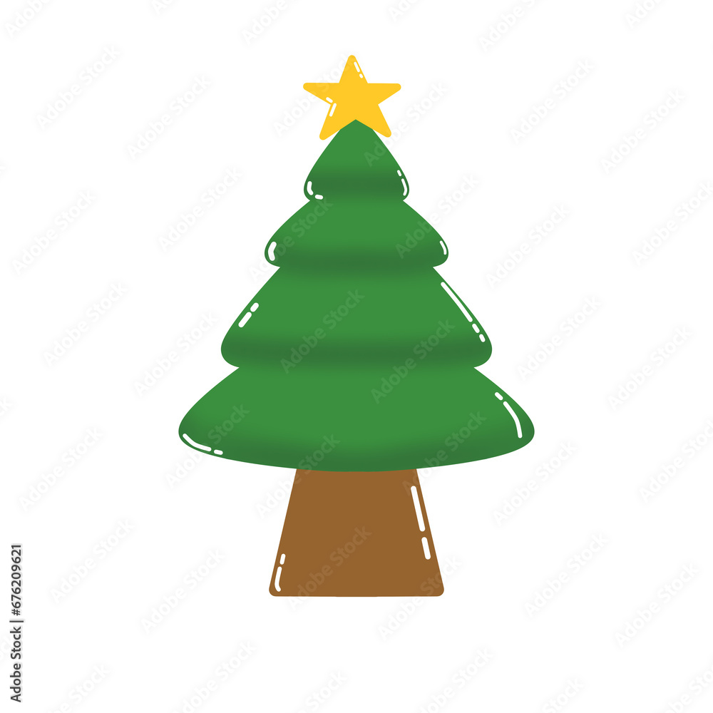 Natal tree and decoration with green , gold, and red colors that can be use for social media, wallpaper, sticker, t-shirt, e.t.c. Natal tree and decoration with green , gold, and red colors that can be use for social media, wallpaper, sticker, t-shirt, e.t.c.