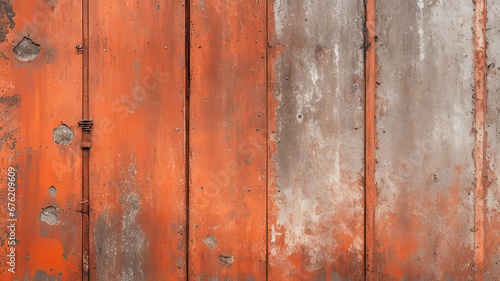 Rusty metal sheet, background.