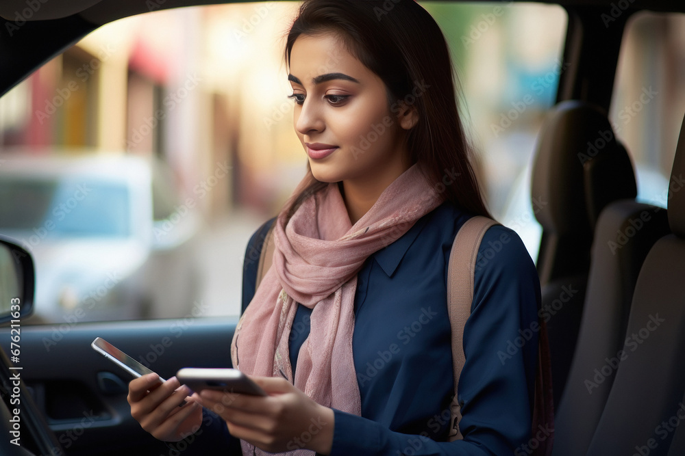 Young woman using smartphone Young woman using smartphone