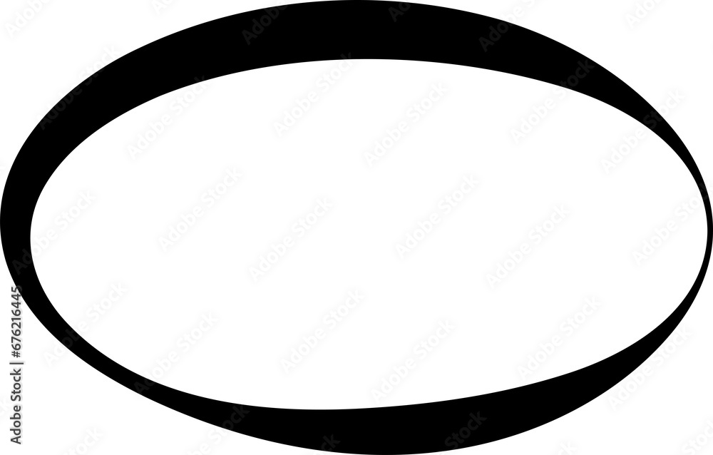Geometric circle line element Geometric circle line element