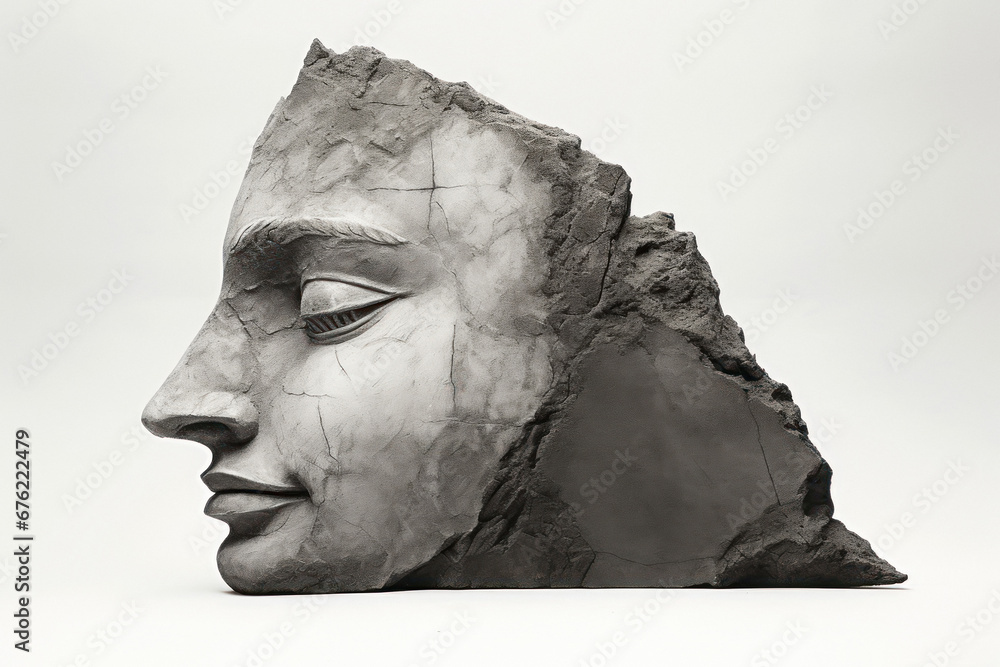 a beautiful stone sculpture