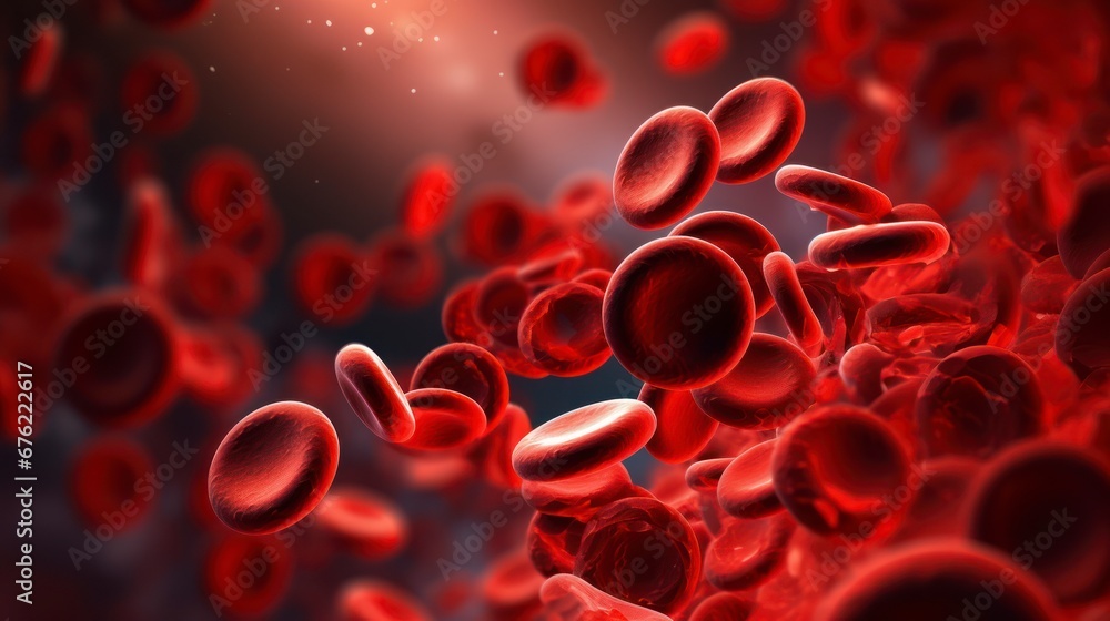 Life's Building Blocks, A Close-Up of Blood Cells Life's Building Blocks, A Close-Up of Blood Cells