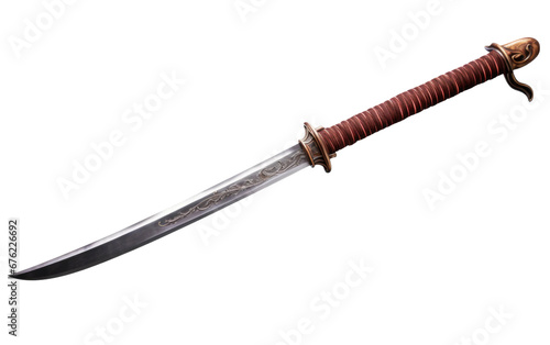 Samurai Sword On Transparent PNG