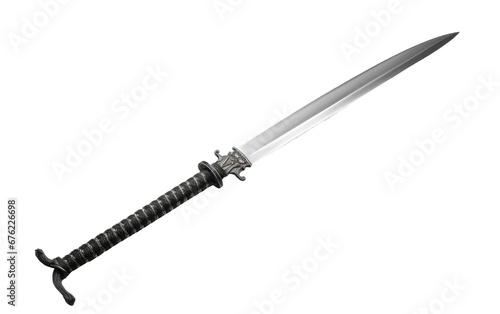 Japanese Sword On Transparent PNG