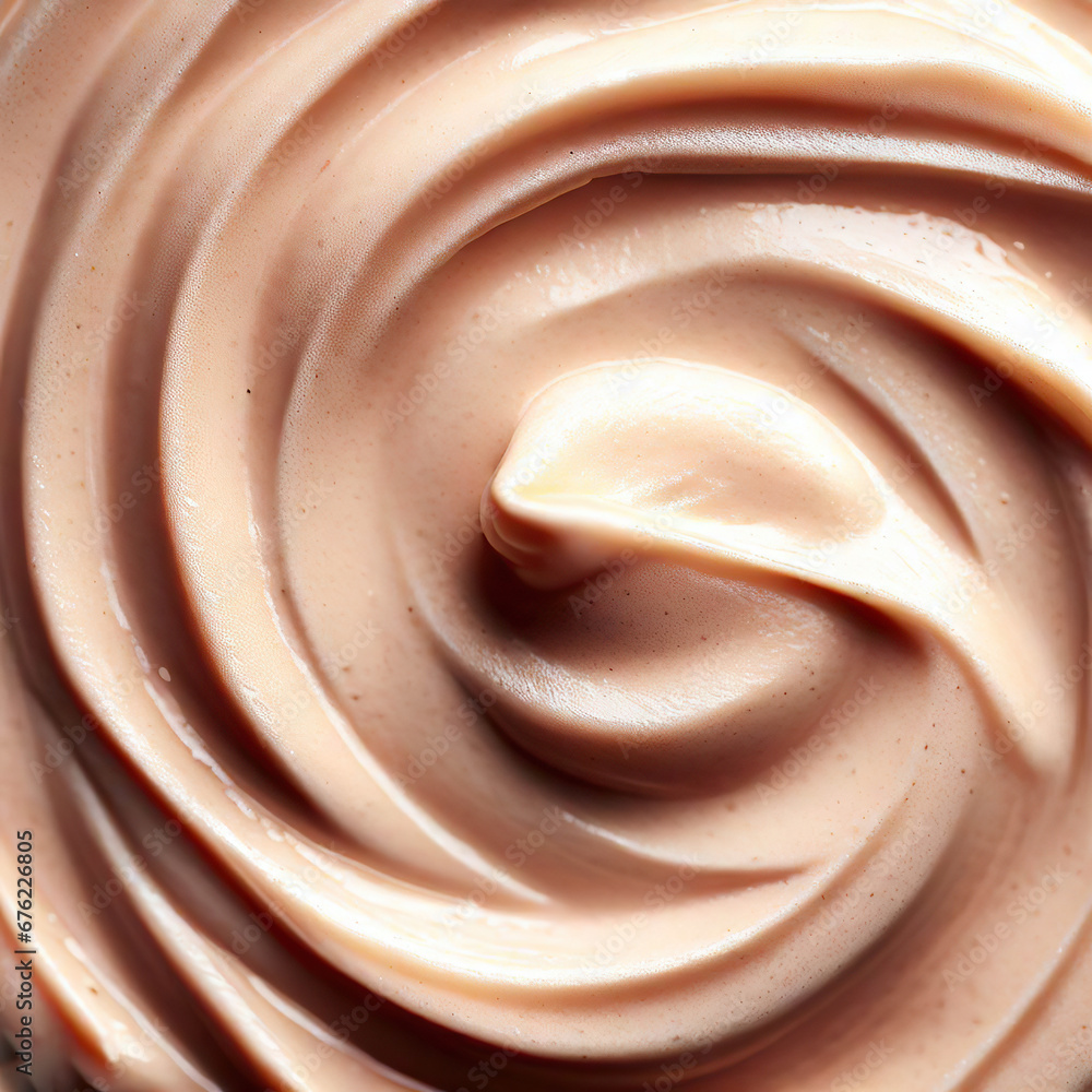 Whipped delicious sauce texture Whipped delicious sauce texture