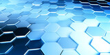 Technology hexagon pattern background,