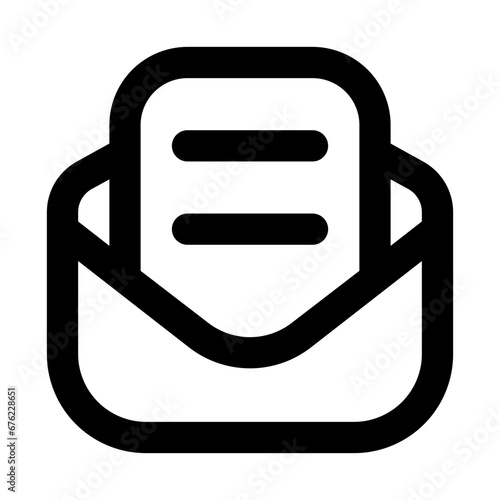 Letter Line Icon