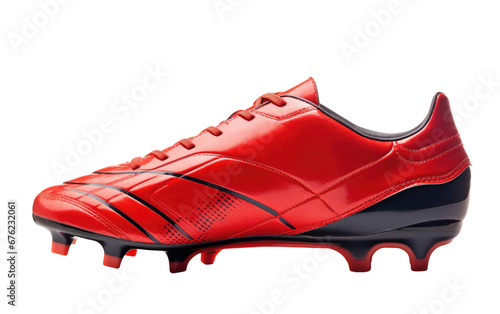Soccer Shoe On Isolated Background
