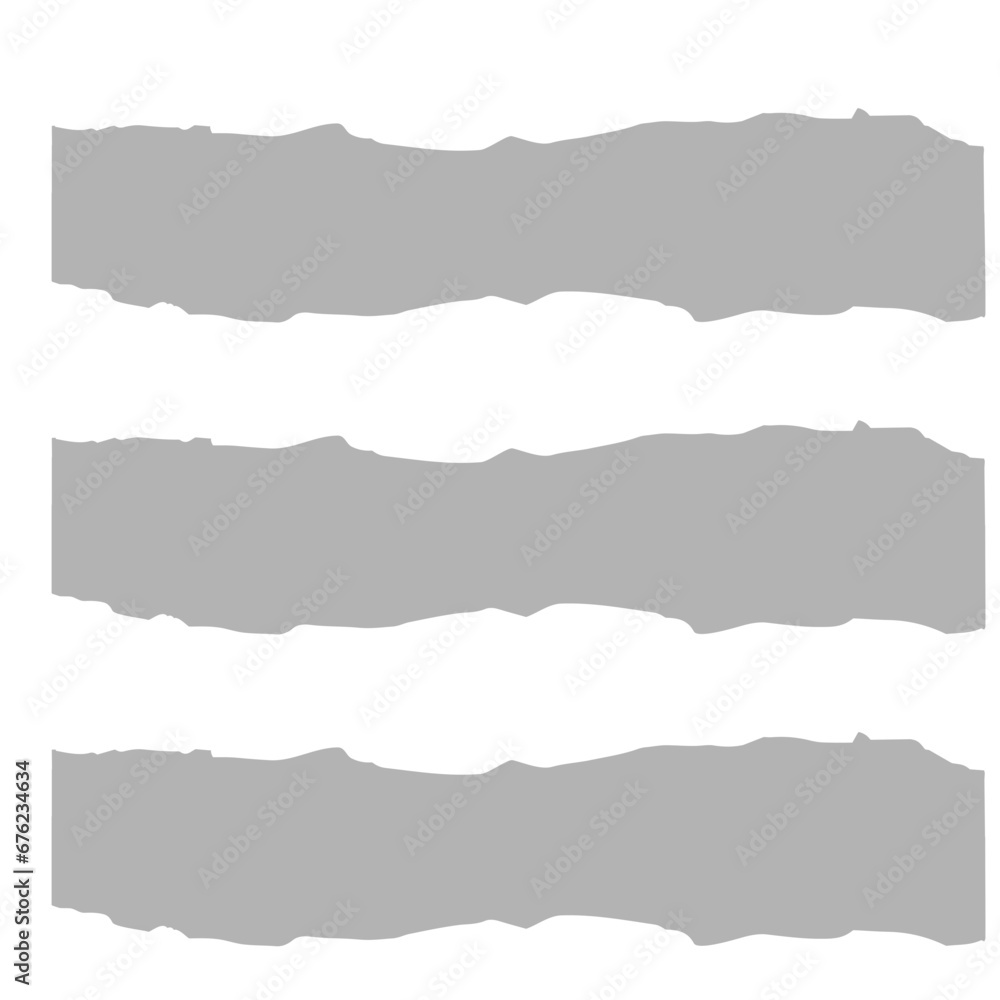 Fototapeta premium torn paper flat element
