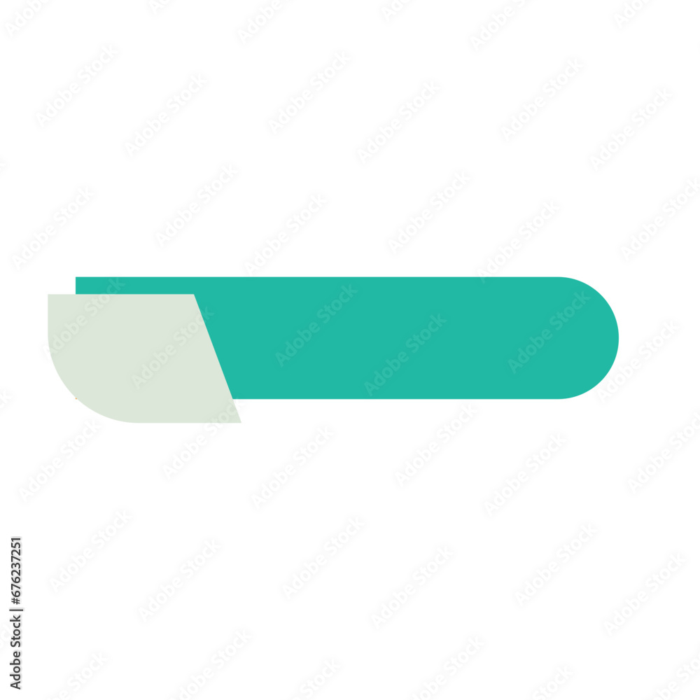 minimalist and modern infographic style element